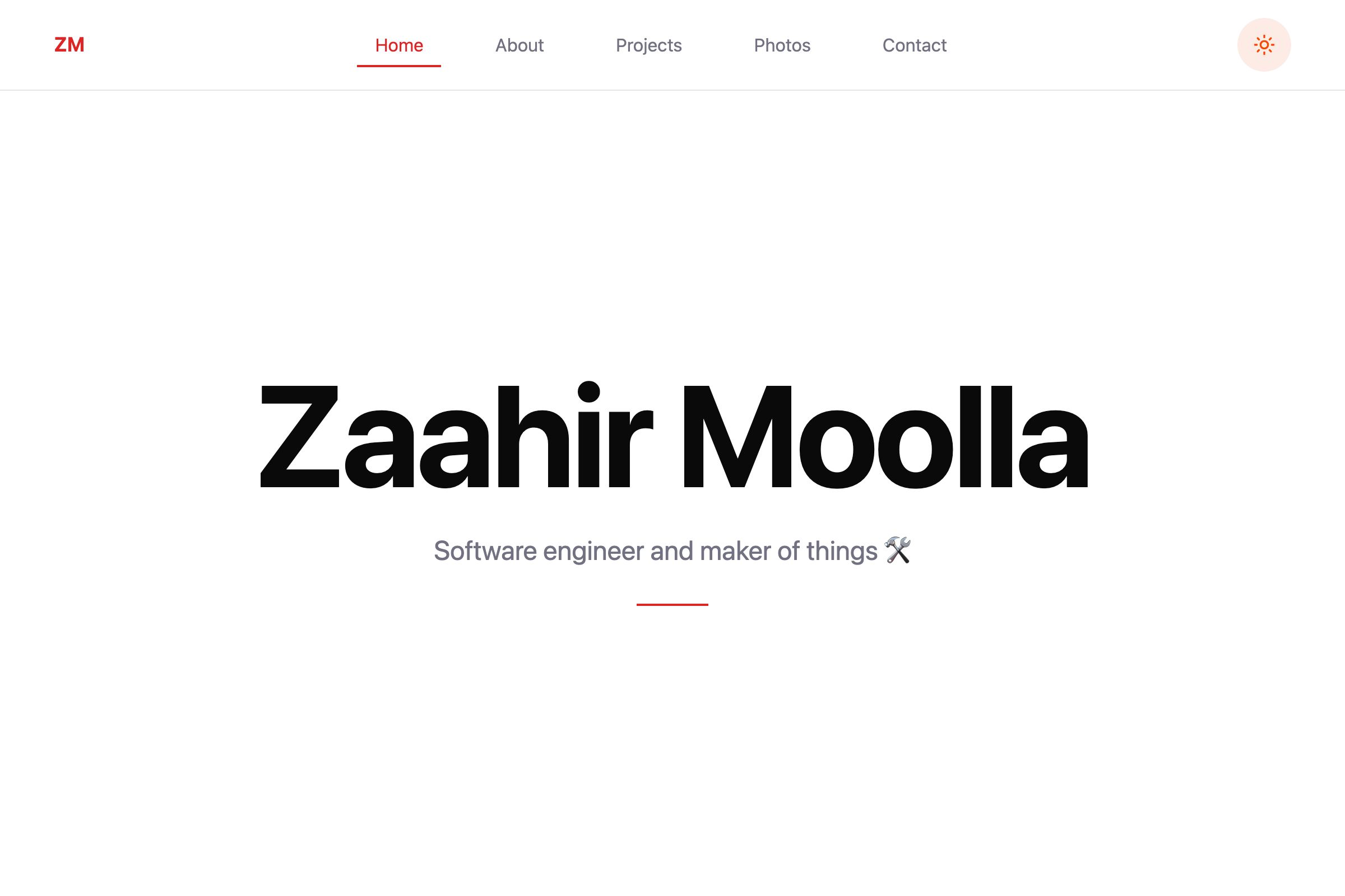 Personal Website