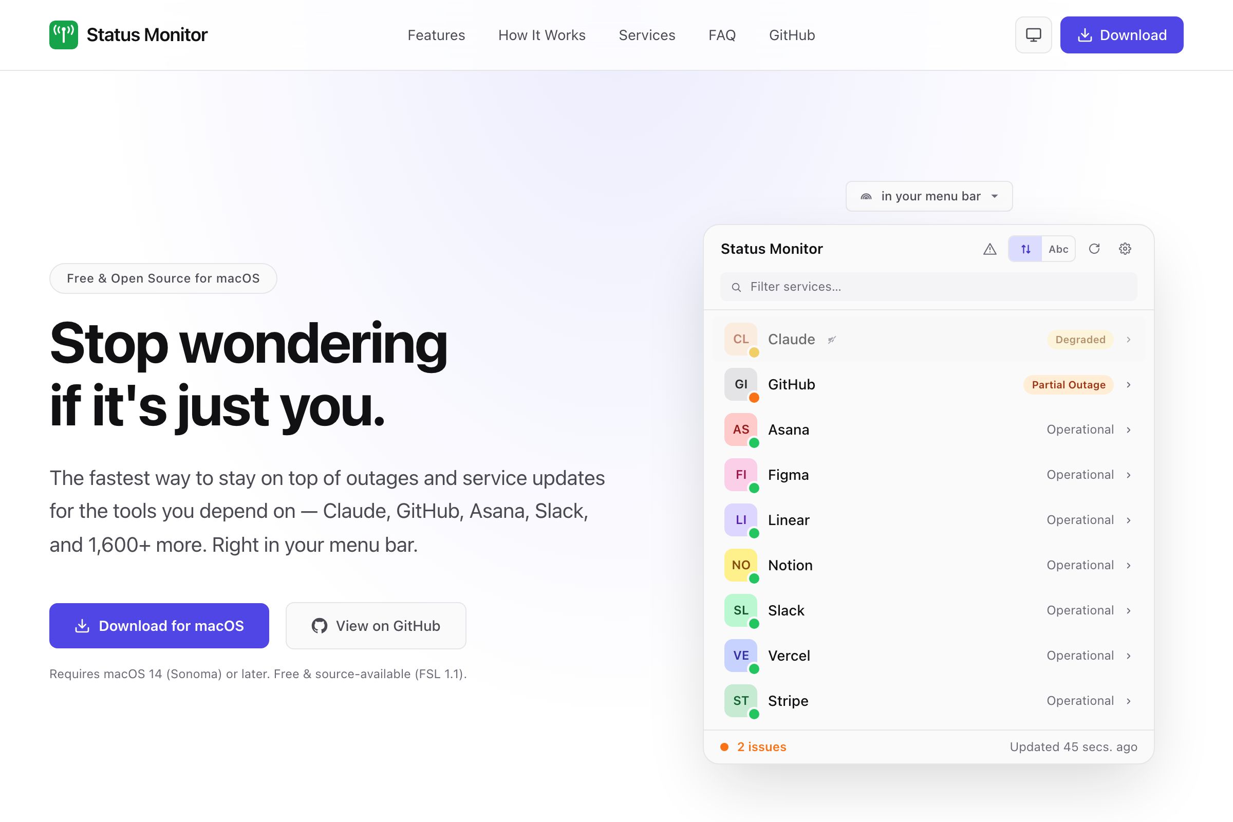 Status Monitor